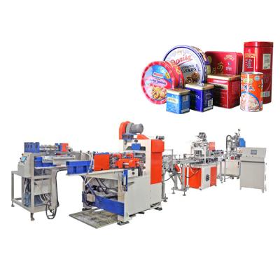 China machinery & Automatic Hardware Box Making Machine For Craft Can Making Machine for sale