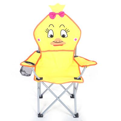 China Modern Children's Casual Folding Chair Metal Outdoor Children's Cartoon Folding Animal Chair for sale