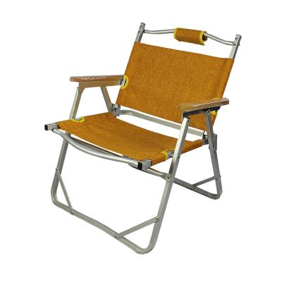 China Simple Folding China Customized Outdoor Furniture Luxury Wide Low Back Aluminum Folding Reclining Reclining Beach Lounger for sale