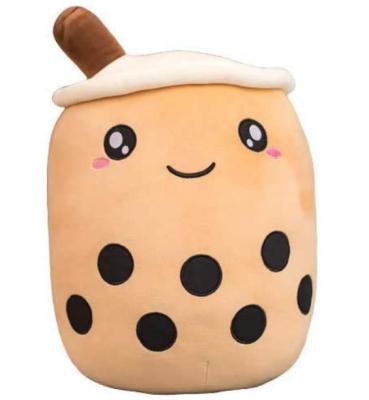 China Fashion New Milk Teacup Plushie Big Boba Pillow Bubble Tea Plush Toy Soft Doll Stuffed Plush Pillow Gift Toys for sale