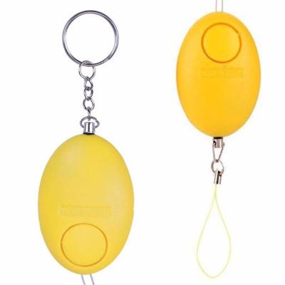 China 120db Style Safe Healthy Self-defense Alarm Backup Attack Key Chain Security Alarm Key Chain for sale