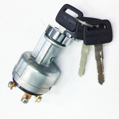 China Excavator Spare Parts PC200-7 key Ignition Switch 08086-20000 with 2 Keys for sale