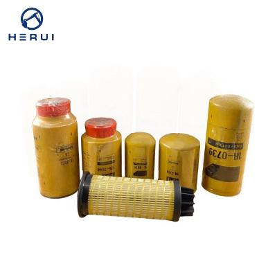 China Excavator Engine Spare Parts Fuel Oil Filter 269-8325 1R-1807 1R-0716 1R-0726 For CAT for sale