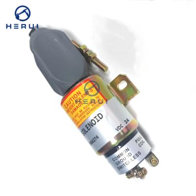 China 24V Engine Stop Solenoid Fuel Shutoff Solenoid 3864274 for sale