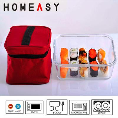 China High Borosilicate Pyrex Glass Food Storage Containers , Thermal Shock Resistance for sale