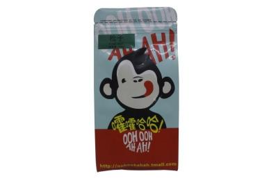 China Quad Seal Bags Foil Stand Up Pouches / Custom Coffee Packaging Bags for sale