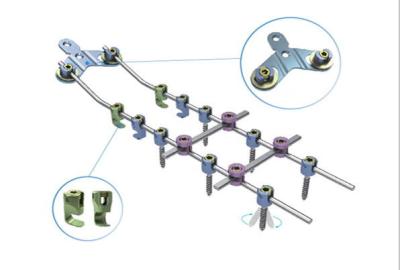 China Posterior Cervical Internal Spine Fixation System , Pedicle Screw System for sale