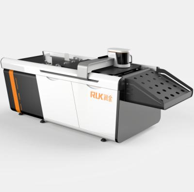 China Advertising company cutter packing machine smaller with new model ruk for sale