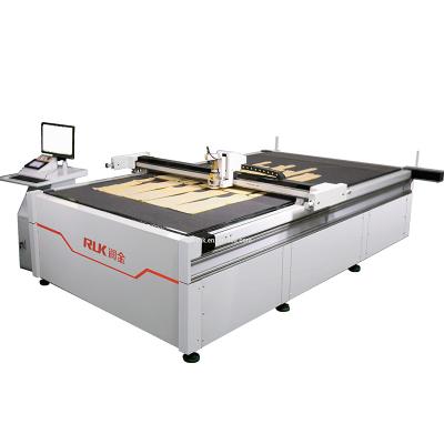 China Sample Making Cutting Machine Digital Oscillating Lace Fabric Cutting Plotter Knife Digital Cutting Machine for sale