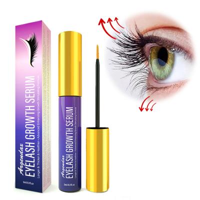 China Private Label Eyelash Growth Eye Lash Serum 100% Natural Eyelash Enhancer Eyelash Extension Liquid Serum for sale