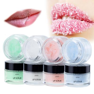 China Exfoliator 2021 2 in 1 2in1 Logo Cute Diy Fruiry Girl Custom Kids All Natural Scented Bubble To Moisten Blue Watermelon Lipscrub Lip Scrub for sale