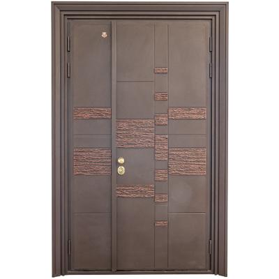 China Retro Cast Aluminum Door Customize Bulletproof Door Accepted For Security AR-A001 for sale