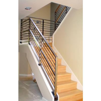 China EUROPEAN Indoor Luxury Wrought Iron Stair Railing Luxury Design AG-F005 for sale