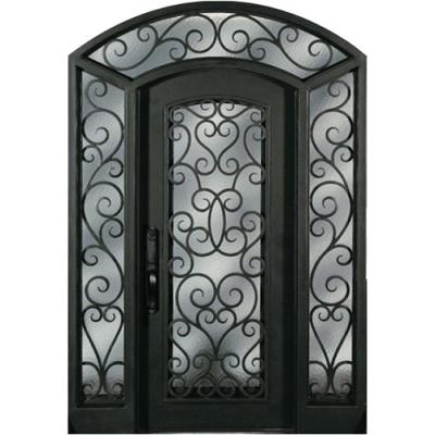 China EUROPEAN Wholesale Indoor Iron Craft Gate With Handrails Simple Safety Latest Designs AR-I053 for sale