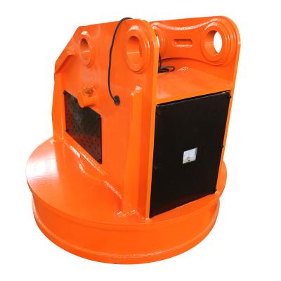 China explotación minera hidráulica de Magnet Scrap Lifting del excavador 24V en venta