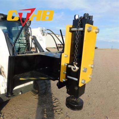 China OEM Post Driver Yakai CTHB Hydraulic Pile Driver Post Hammer Mounted On Skid Steer for sale