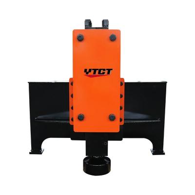 China 450kg Hydraulic Breaker Post Driver 4.5 Ton Excavator Post Driver Attachment for sale