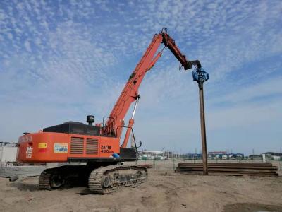 China 28-35 Ton Excavator Mounted Sheet Pile Driver 2650 Kg Vibro Hammer Sheet Pile for sale