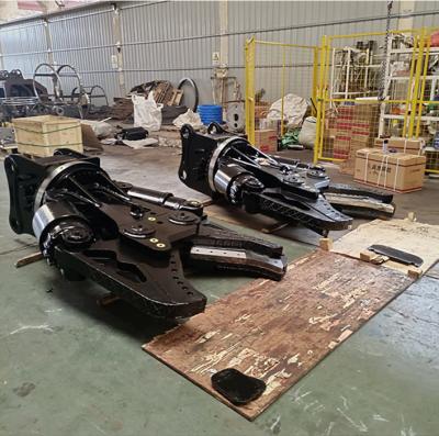 China Black 330 Bar Demolition Cutter 27000kg Yakai CTHB Excavator Stump Hydraulic Shear for sale