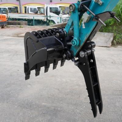 China ODM Graafwerktuig Bucket With Grapple 5,4 Ton Mini Excavator Grapple Te koop