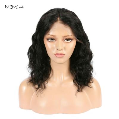 China Hot Selling Natural Bob Wig HD Color French Wave Curly Short Lace Front Bob Lace Wigs Free Sample On Stock Shipping Fast for sale