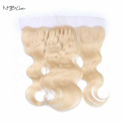 China Wholesale 13x6 13x4 Body Wave Natural Straight Bone HD Lace Transparent Swiss Headband 100 Human Virgin Hair Body Wave Closures And Headbands for sale