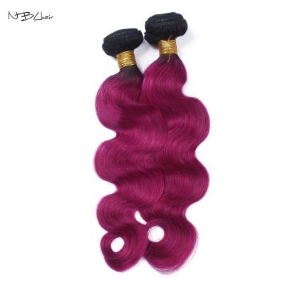 China Free Sample Brazilian Virgin Hair Color Bundles New Arrivals Body Wave Hair Color Virgin Purple Blonde High Quality Body Wave Virgin Hair for sale