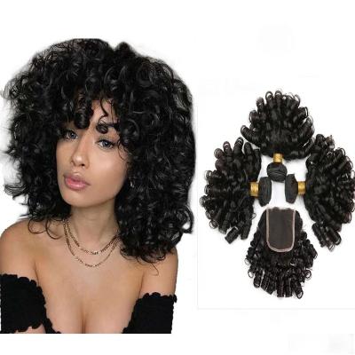 China Fumi Hair Lace Wig Free Sample Pulled Brazilian Hair Wholesale Color Wig FUMI NBL Fumi Wave Curl Raw Virgin Hair Double Natural Hairline for sale