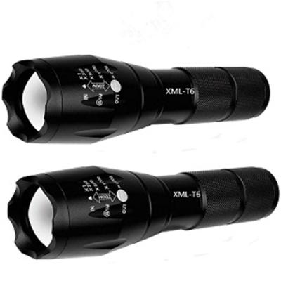 China Camping Torch Light Handheld Flashlights Zoom With Power Bank Flashlights Tactical LED Torches for sale