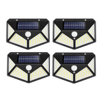 China 4PCS Garden PACK Rechargeable Solar LED Street Lights Outdoor Garden Flood Lamps for sale