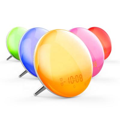 China Lamp Switch Speaker Radio Smart Alarm Clock for sale