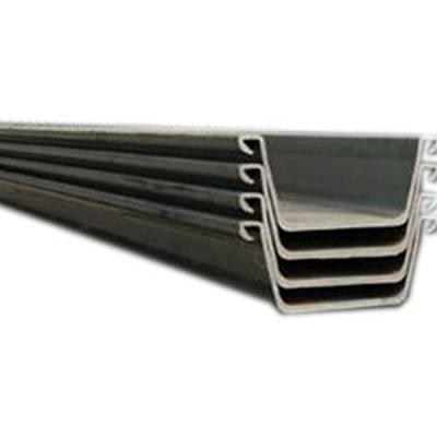 China U400*100-600*210 Bridge Steel Sheet Pile for sale