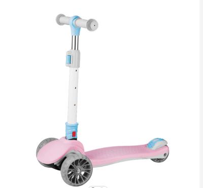 China High Quality Lightweight Folding Safe Funny Exciting Kids Height Scooter Children Adjustable Kids Eco-friendly Scooter With Music for sale