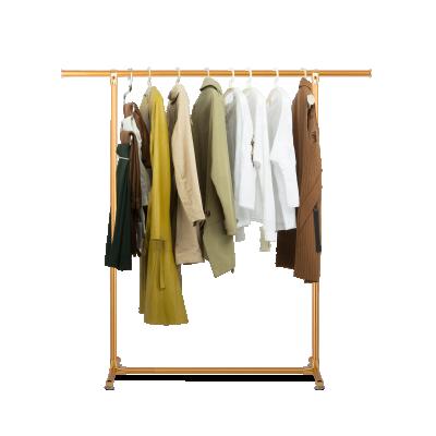 China Modern Simple Floor Drying Clothes Rack Poles Indoor Drying Rack Bedroom Cool Hanger Clothes Rack Hanger for sale