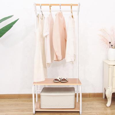 China High Quality Eco - Friendly Material Indoor Single Or Double Layer Standing Hanging Clothes Drying Rack for sale