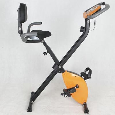 China X-Bike Mini Indoor Use Stainless Steel Exercise Bike Gym Bicycle Monitor Chair Generator Commercial Foldable Recycling Bike for sale