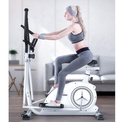 China 5kg magnetic control& comfortable& wholesale Durable Under Desk Orbitra Elliptical Exercise Machine Gym Equipment Cross Trainer For Home Elliptical Bicycle Bike Commercial for sale