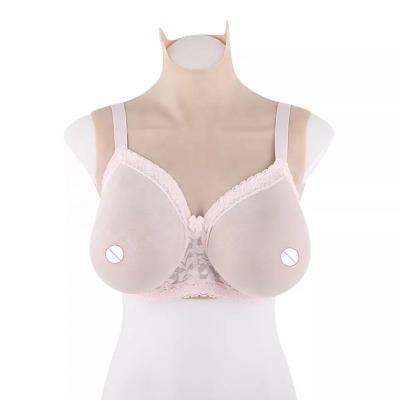 China Natural Feeling Customized Premium Breast Forms One Pair FA KE Bumblers FA KE Prosthetic Silicone Breast Form For Crossdresser Mastectomy for sale