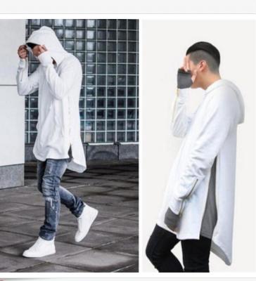 China Anti-pilling Hip Hop Men's Long Sleeve Casual Loose Hoodie Streetwear Wholesale Blank Sweatshirt for sale