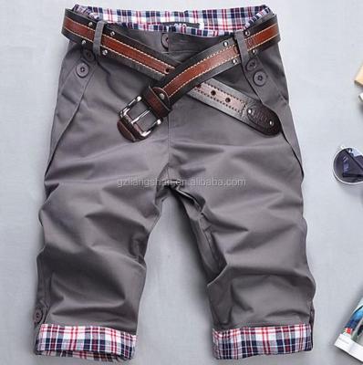 China Wholesale New Fashion Anti-wrinkle Pants OEM Gray Casual Shorts Men's Short Pants for sale