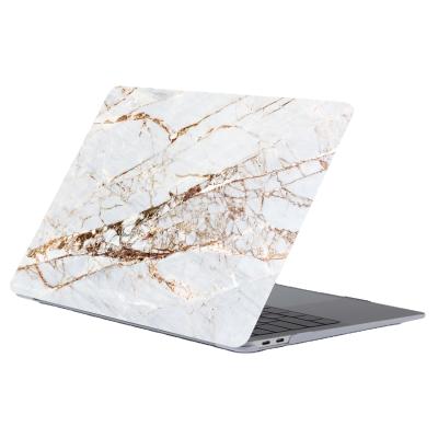 China High Quality Printing Marble PC Shell Laptop Case For Macbook 13 Pro 16 Hard UV Hard Cover for sale