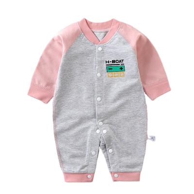 China Long sleeve boys and girls baby rompers is generally cotton long sleeve rompers rise neonatal clothes for sale