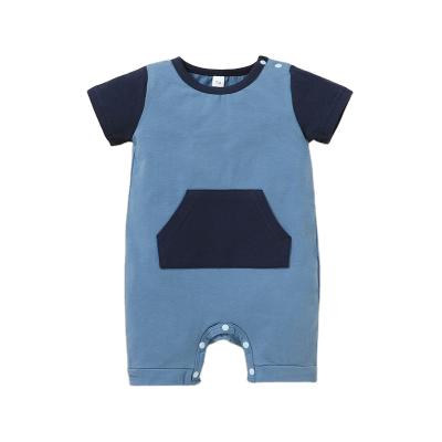 China 2021 new baby's casual men's overalls with the baby's rise high-quality fashionable fashion clothes with short sleeves for sale