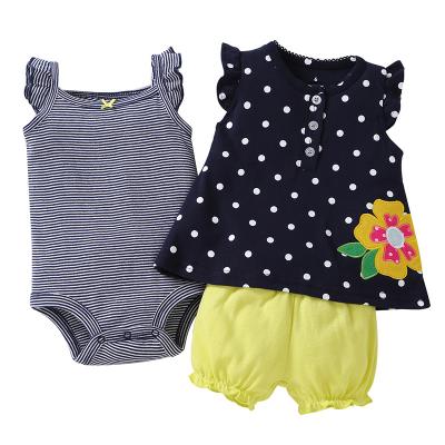 China Cotton 2021 New Summer Children Kids Clothes Girl And Boy Baby Short Sleeve Rompers Kids Onesie for sale