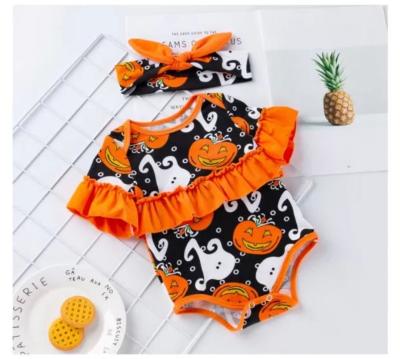 China Newborn Baby Crawling Romper Baby Boys and Girls Pajamas Baby Clothes Costume Halloween Children's Clothing Cotton Crawling Romper for sale