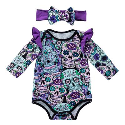 China Eco-friendly Washable Breathable Babies Clothes For Halloween Costumes Party Outfit Newborn Babies Rompers for sale