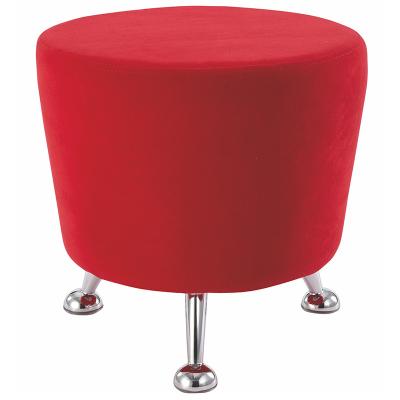 China Contemporary Wholesale Modern Tufted Moroccan Stool Ottoman Empire Loop Pouf Foot for sale