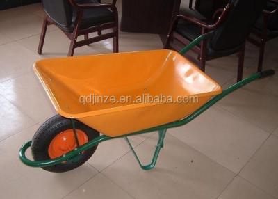 China Farm carrying wheelbarrow yellow color wb6401 for spain for sale