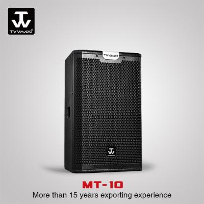 China Top Sale 10inch Pro PA Sound System Loudspeaker Conference Rooms Speaker MT-10 for sale