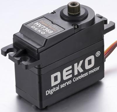 China DEKO SERVO HV7368 Mid CNC Aluminium Case Digital Coreless Motor Torque 24kg For RC crawler, 1/8th RC MODEL for sale